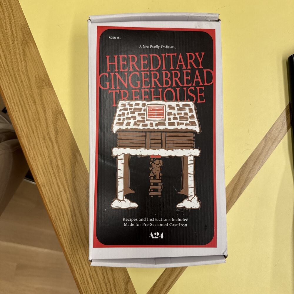 A24 Hereditary Gingerbread Treehouse Kit New